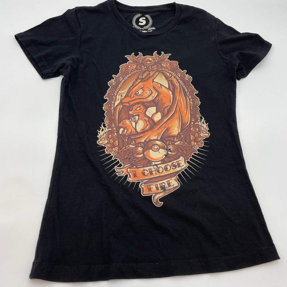 Teepublic Pokémon fire charizard tee shirt